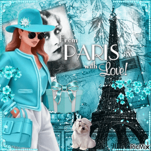 From Paris with Love. - 免费动画 GIF