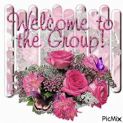 Welcome to the Group - GIF animé gratuit