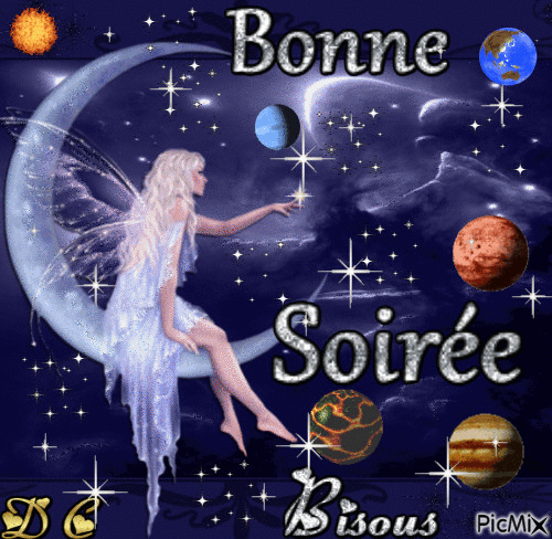 Bonne Soirée - Zdarma animovaný GIF