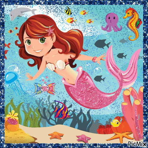 Mermaid - 無料のアニメーション GIF