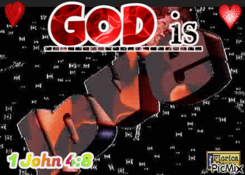 GOD IS LOVE! - 免费动画 GIF