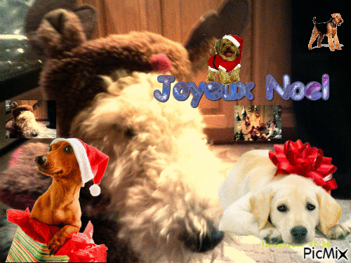 Un tres joyeux Noel - GIF animé gratuit