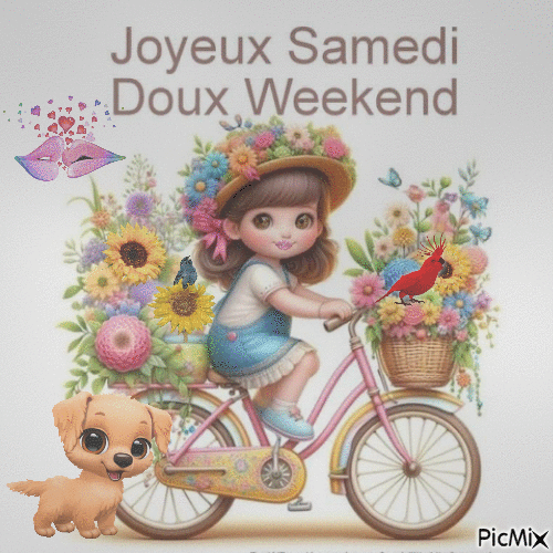 joyeux samedi - Free animated GIF