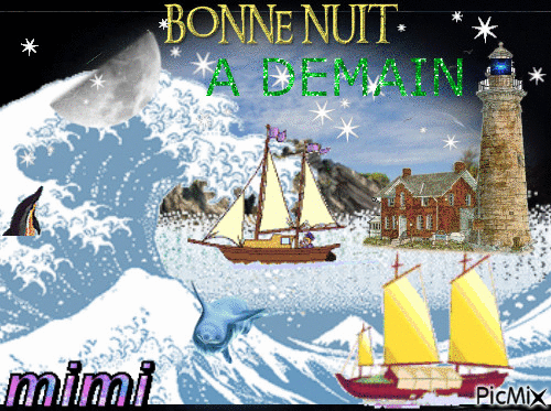 BONNE NUIT A DEMAIN - 無料のアニメーション GIF