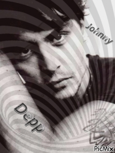 Johnny Depp - Bezmaksas animēts GIF