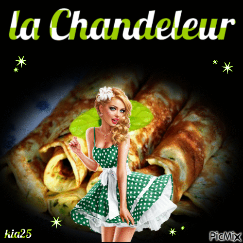la Chandeleur - 無料のアニメーション GIF