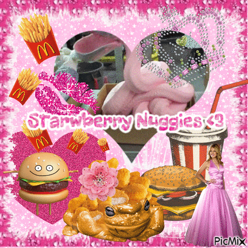 Strawberry Nugget - Безплатен анимиран GIF