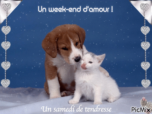 un week-end d'amour - Bezmaksas animēts GIF