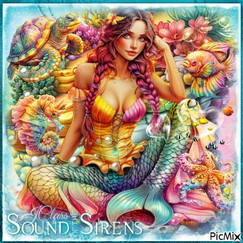 ✧∭ENCOUNTER WITH A MERMAID∭✧ - png gratis