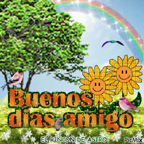 BUENOS DIAS - 無料のアニメーション GIF