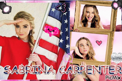 Sabrina Carpenter - GIF animé gratuit