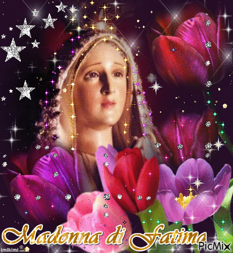 madonna di fatima - Δωρεάν κινούμενο GIF