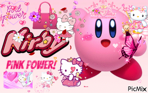 Powerful pinkness! :) - GIF animé gratuit