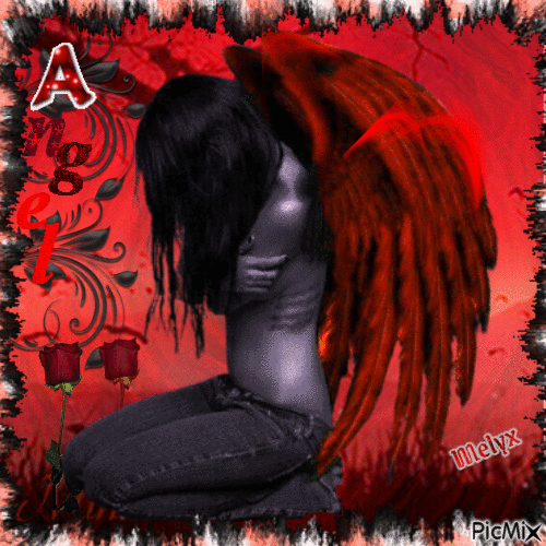 red Angel - Gratis geanimeerde GIF