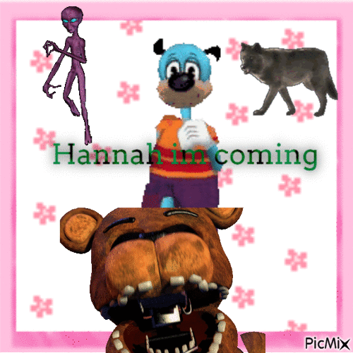 Hannah im chasing you - Bezmaksas animēts GIF