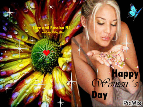 Happy Woman´s Day - Free animated GIF