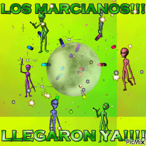 MARCIANOS - 免费动画 GIF