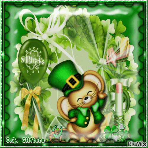 Happy St Patrick's Day - Besplatni animirani GIF