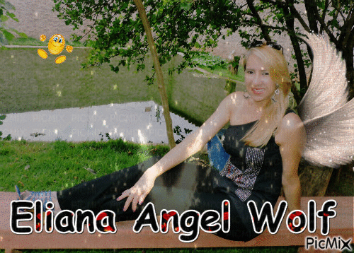 Eliana Angel Wolf - Free animated GIF