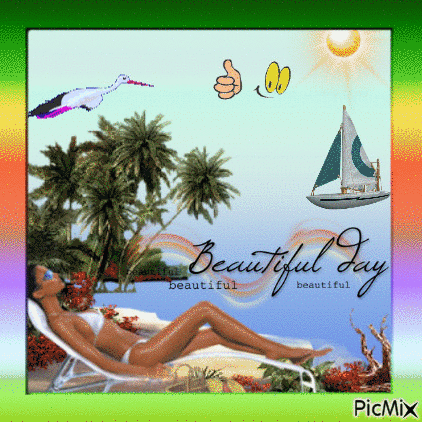 Summer's day - Free animated GIF