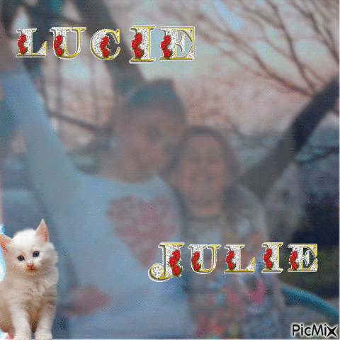 lucie et julie - 免费动画 GIF