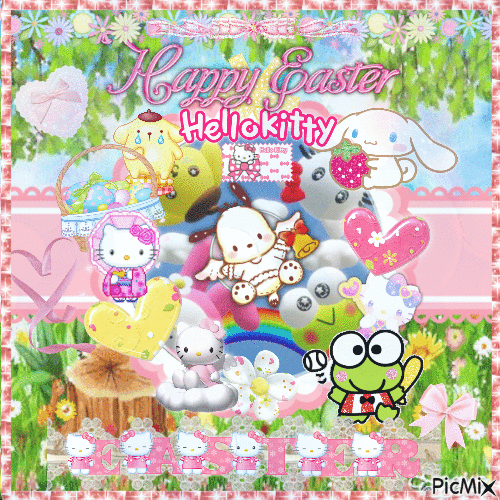 Sanrio Easter Celebration! - Δωρεάν κινούμενο GIF
