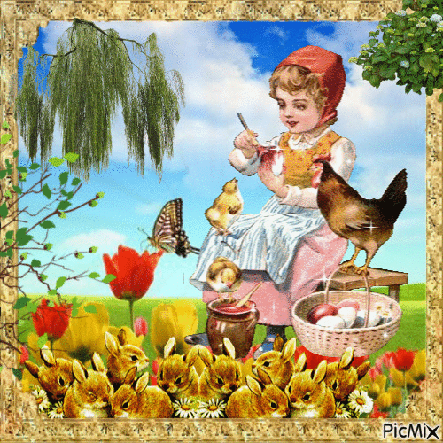 Ostern paques easter - Free animated GIF