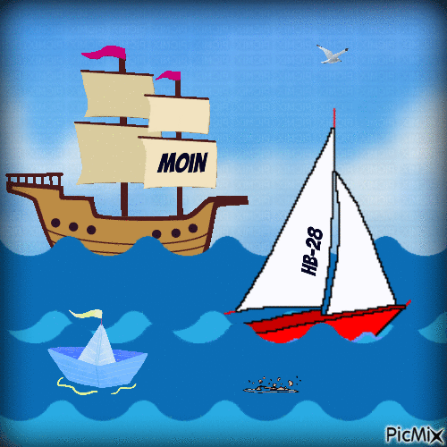 Moin - Zdarma animovaný GIF