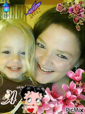mes petites filles - Gratis animeret GIF
