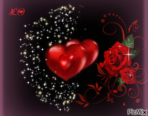 Floreciendo el amor. - Ücretsiz animasyonlu GIF
