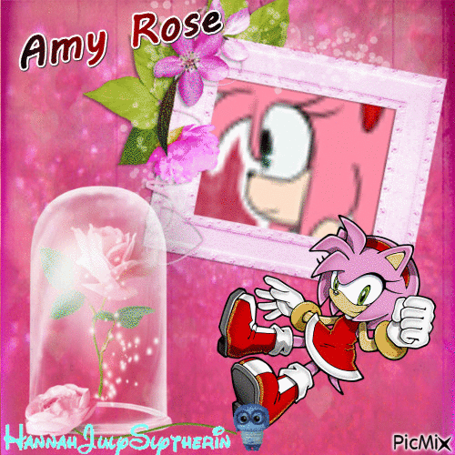 Amy Rose - Δωρεάν κινούμενο GIF