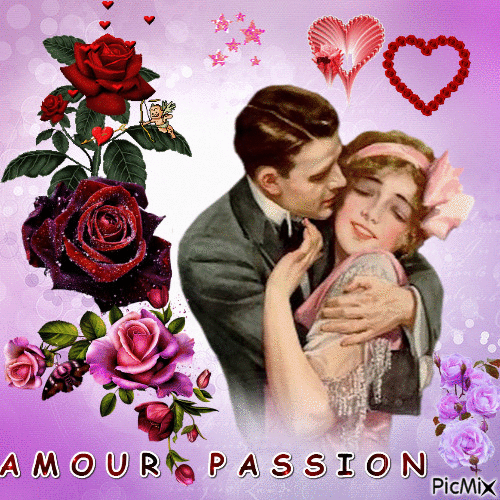 Amour Passion - Free animated GIF