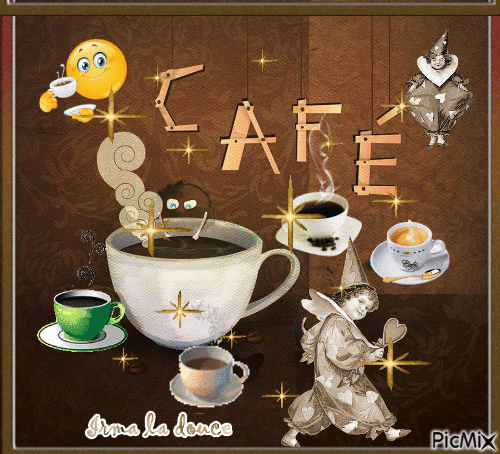 Café - GIF animé gratuit