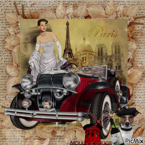 Ma belle voiture - Free animated GIF