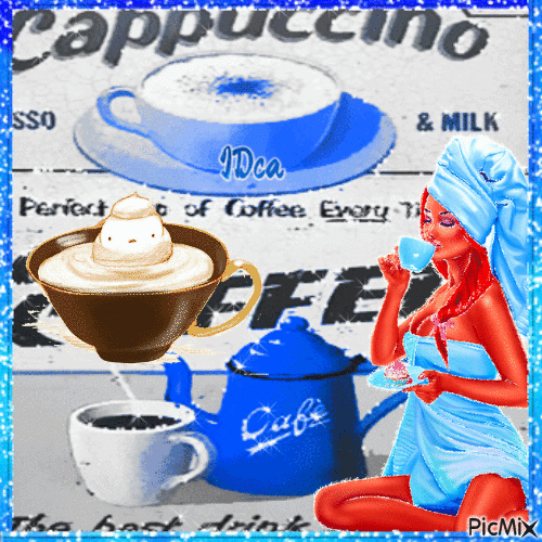Cappuccino - GIF animasi gratis