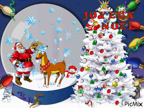 Joyeux Noel - GIF animado gratis
