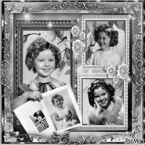 Shirley Temple, Enfant Star - Free animated GIF
