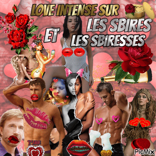 Saint Valentin de LOVE INTENSE - Бесплатный анимированный гифка