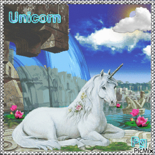 Unicorn - Bezmaksas animēts GIF