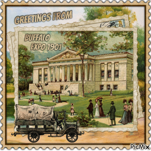 Postkarte "Nostalgie" - Wettbewerb - Gratis geanimeerde GIF