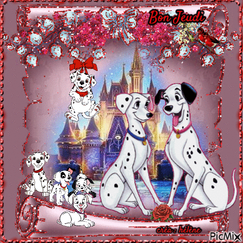 Disney "Les 101 dalmatiens" - Gratis geanimeerde GIF