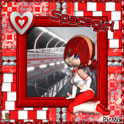 ♦♥♦Spacegirl♦♥♦ - GIF animasi gratis