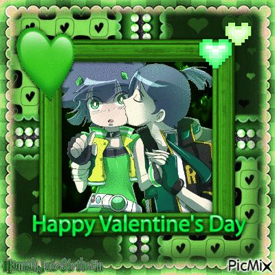 {ButchxButtercup - Happy Valentines Day} - Gratis animerad GIF