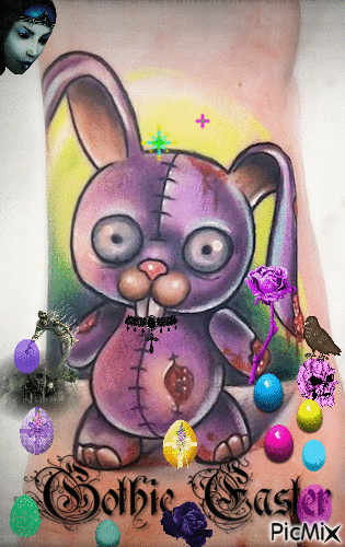 Gothic Easter   🙂 - Nemokamas animacinis gif