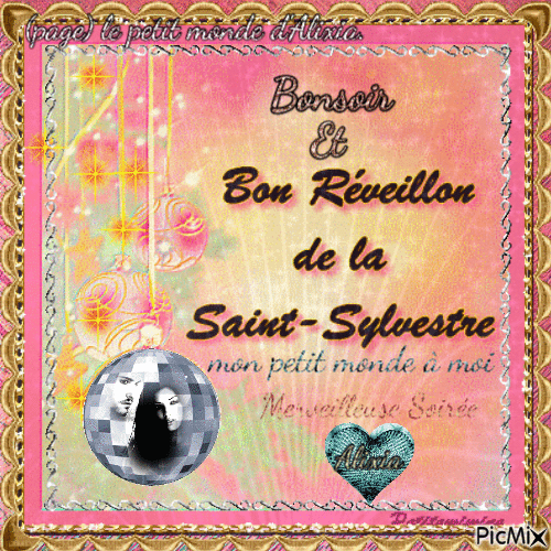 Bon réveillon de le Saint Sylvestre - Бесплатни анимирани ГИФ