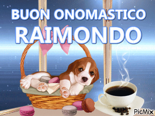 BUON ONOMASTICO - Бесплатный анимированный гифка