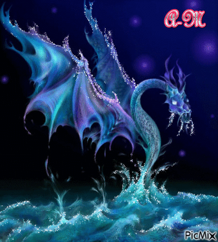 dragon des mers - Kostenlose animierte GIFs