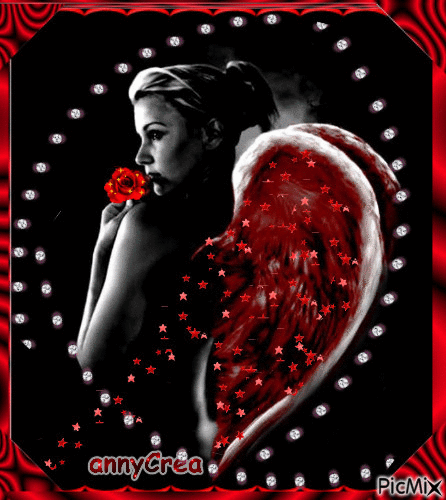 Red Angel - Free animated GIF