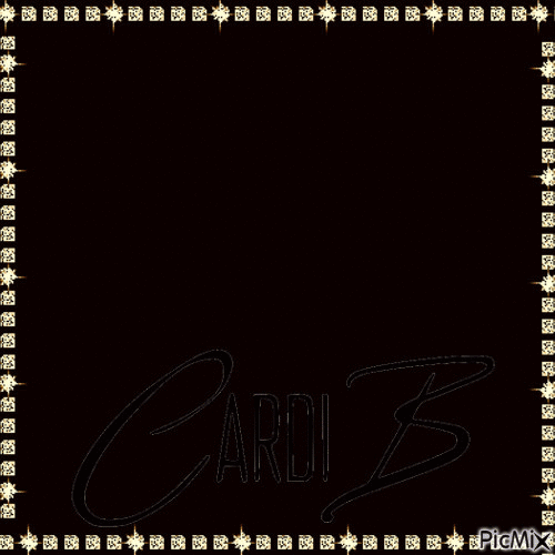 CARDI B - 無料のアニメーション GIF