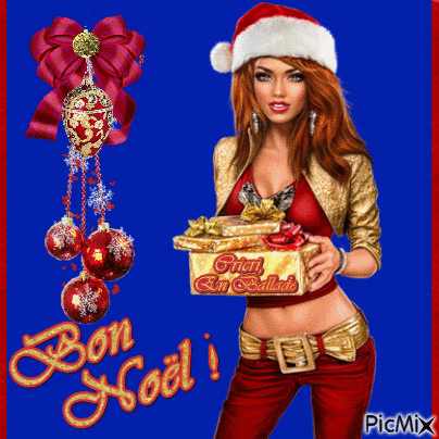 "Bon Noël !" - Безплатен анимиран GIF